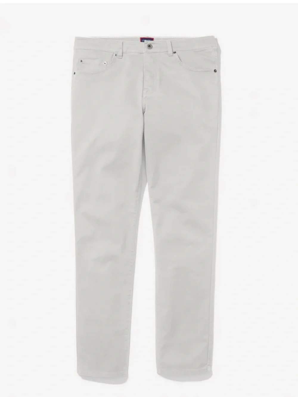 UNTUCKit 5-Pocket Chino Straight Fit Pants Gray